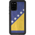Bosnia and Herzegovina Flag Distressed Galaxy S20 Plus Waterproof Case